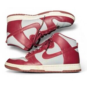 NIKE DUNK HI HIGH RETRO DARK BEETROOT RED/GREY M SZ 11 [DD1399-600]